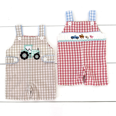 Reversible Tractor / Little Blue Farm Truck Jon Jon - MOOGCO Baby