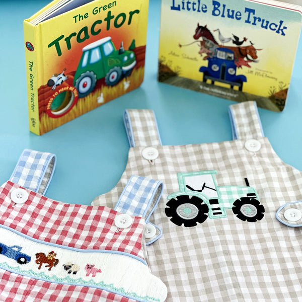 Reversible Tractor / Little Blue Farm Truck Jon Jon