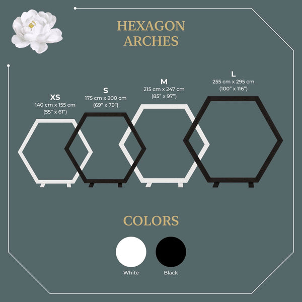 Wedding Arch Hexagon