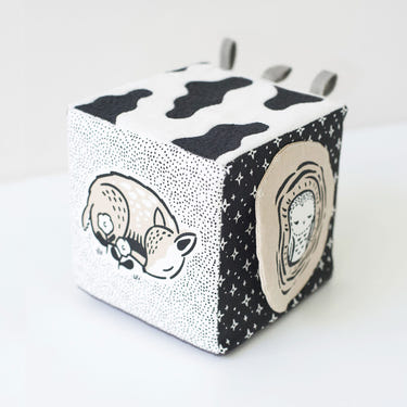 Soft Block - Baby Animals: Colorful, plush blocks featuring adorable animal designs for safe, fun playtime.