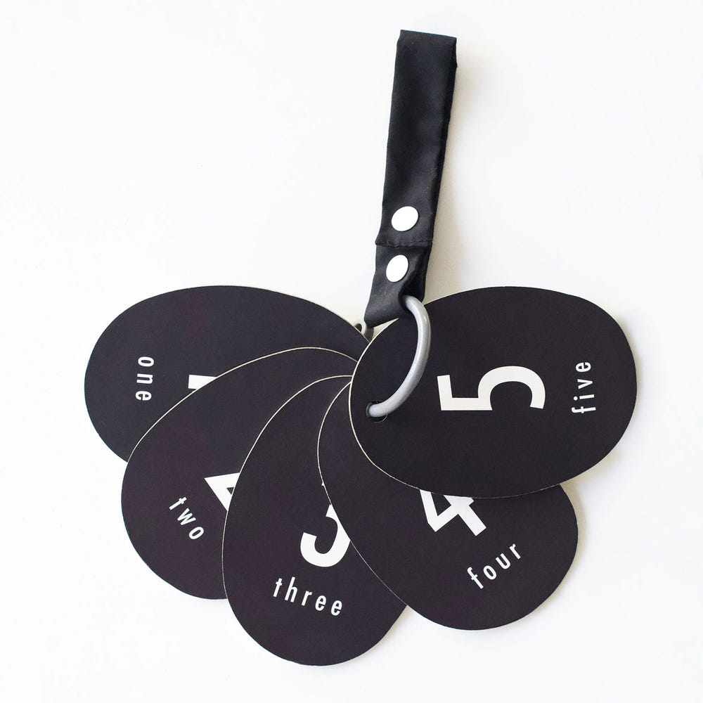 "Stroller Cards - I See Bugs to Count, engaging educational toy for babies, perfect for stroller adventures."