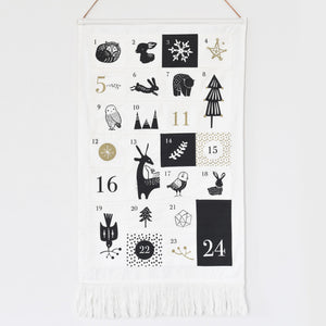 24 Pocket Advent Calendar featuring cute winter animals for festive Christmas countdown fun.