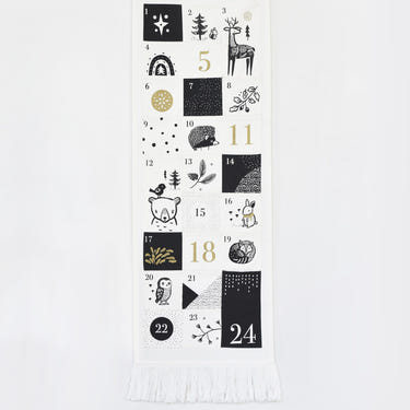 Festive Friends 24 Pocket Advent Calendar for Christmas celebrations and holiday countdown fun.