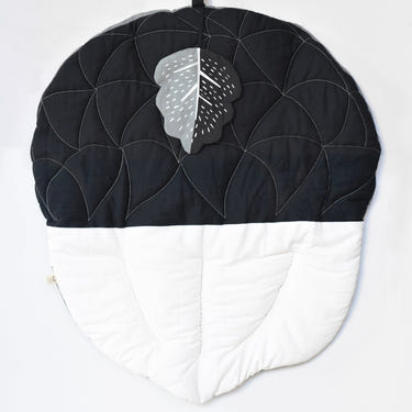 Quilted Acorn Playmat for babies, featuring soft, cushioned design perfect for playtime and tummy time.