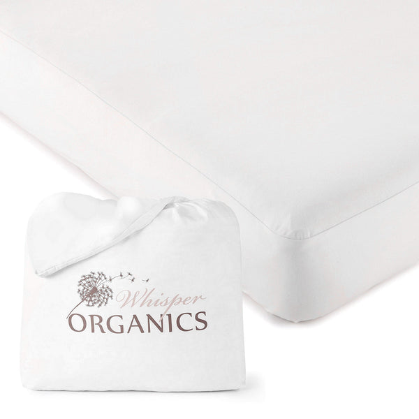 Organic Waterproof Jersey Knit Crib Mattress Cover