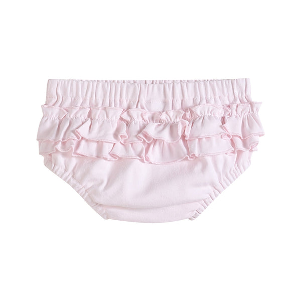 White and Pink Bloomers Knit 2pc Set