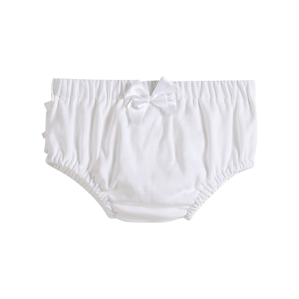 White and Pink Bloomers Knit 2pc Set