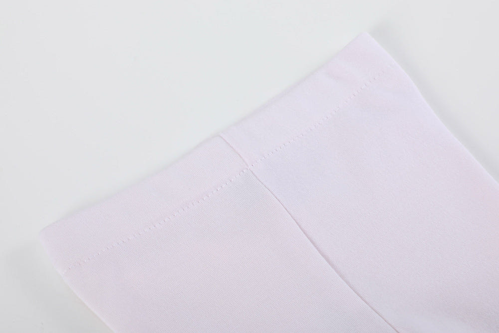 White and Pink Girls Dress Undershorts - MOOGCO Baby
