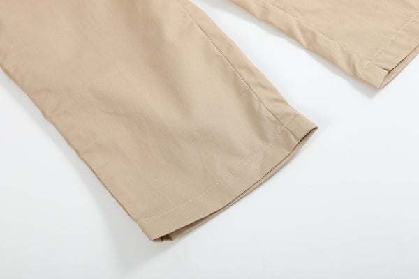 White Football Truck Shirt and Brown Pants Set