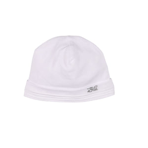 MON BEAU TROUSSEAU | Boys White Cotton Hat