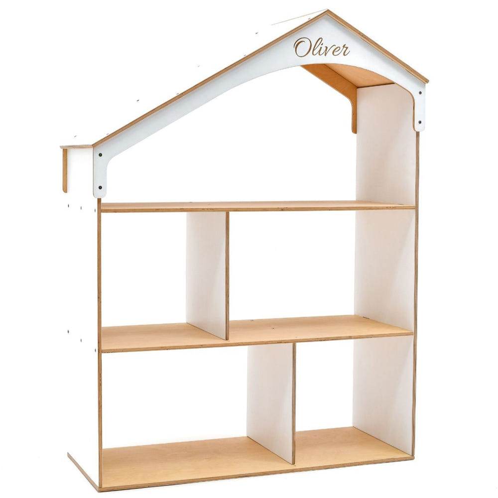 White Dollhouse Bookcase (B2B)