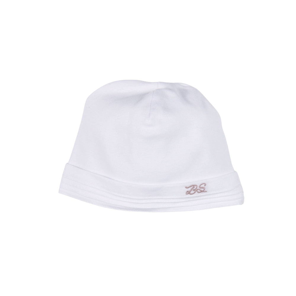 MON BEAU TROUSSEAU | Girls White Cotton Hat