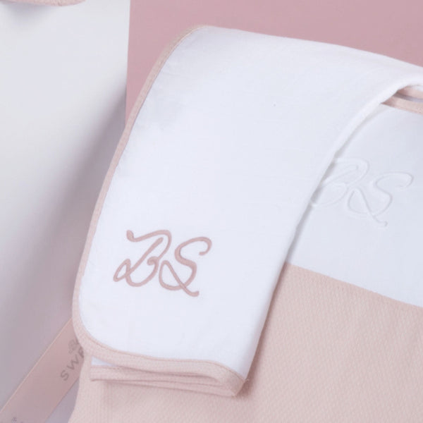 MON BEAU TROUSSEAU | Girls White Muslin Square - MOOGCO Baby