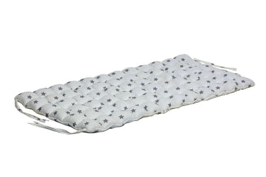 White Stars Pillow for Climbing Arch - Soft, stylish playground accessory for babies and toddlers.