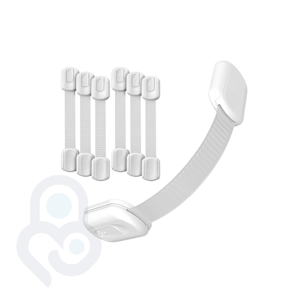Baby Proof Me | Adjustable White Safety Strap Lock