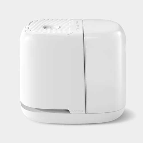 "Bedside Humidifier 2.0 for babies, ensuring comfortable and healthy sleep with soothing moisture."