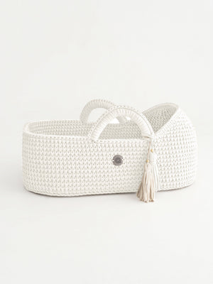 XL Moses Basket with Round Hood