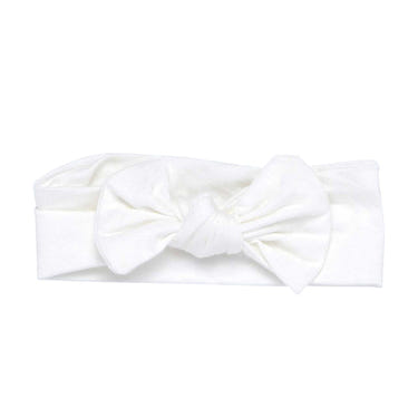 White Knotted Headband