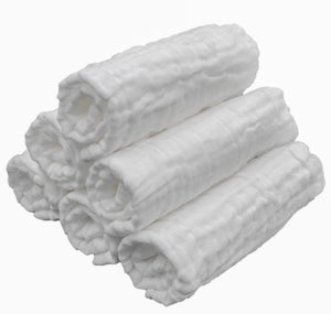 Muslin Washcloth - Washcloth 6 Pack