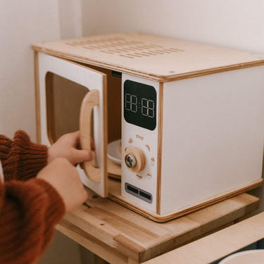 Wooden Microwave Toy (B2B)