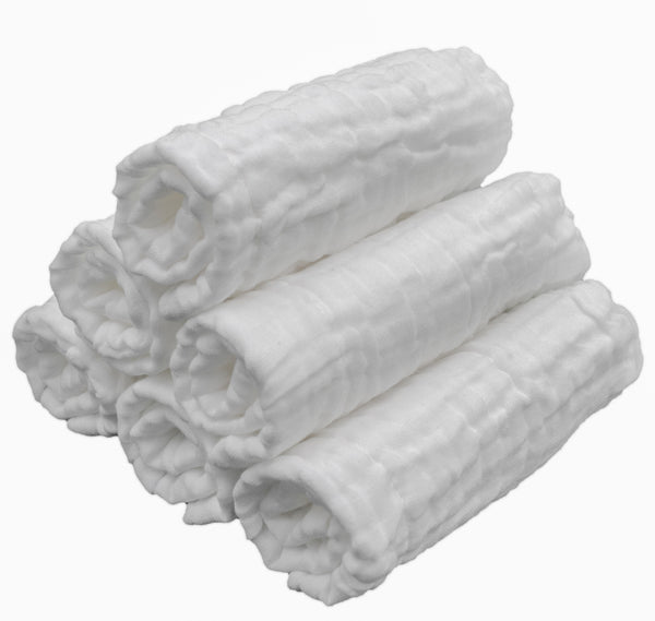Muslin Washcloth - Washcloth 6 Pack