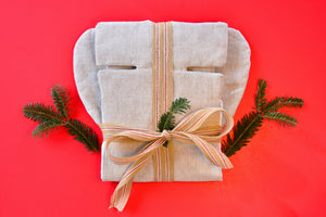 Organic Flax Linen Car Seat & Cooling Stroller Liners