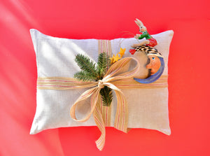 Organic Flax Linen Toddler Pillow