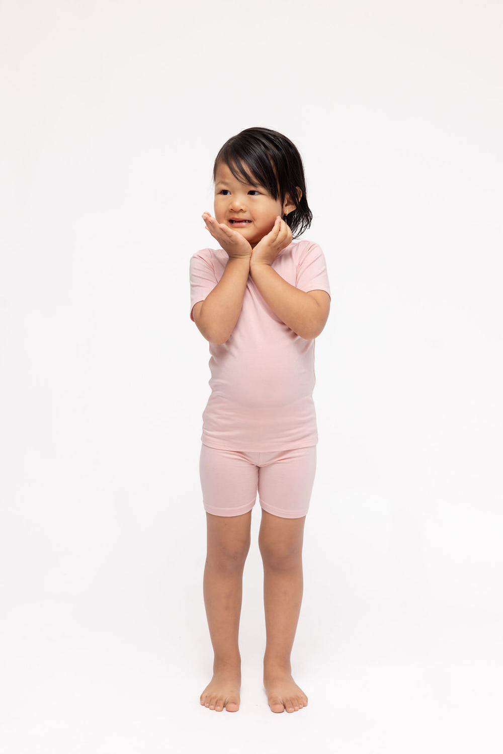 Galah CloudBlend™ Short Sleeve Pajamas Set for babies and toddlers in soft, breathable fabric.