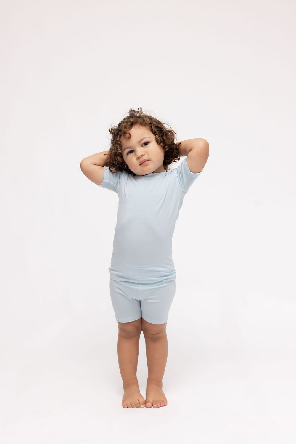 Dove CloudBlend™ Short Sleeve Pajamas Set for babies and toddlers, soft and cozy sleepwear for restful nights.