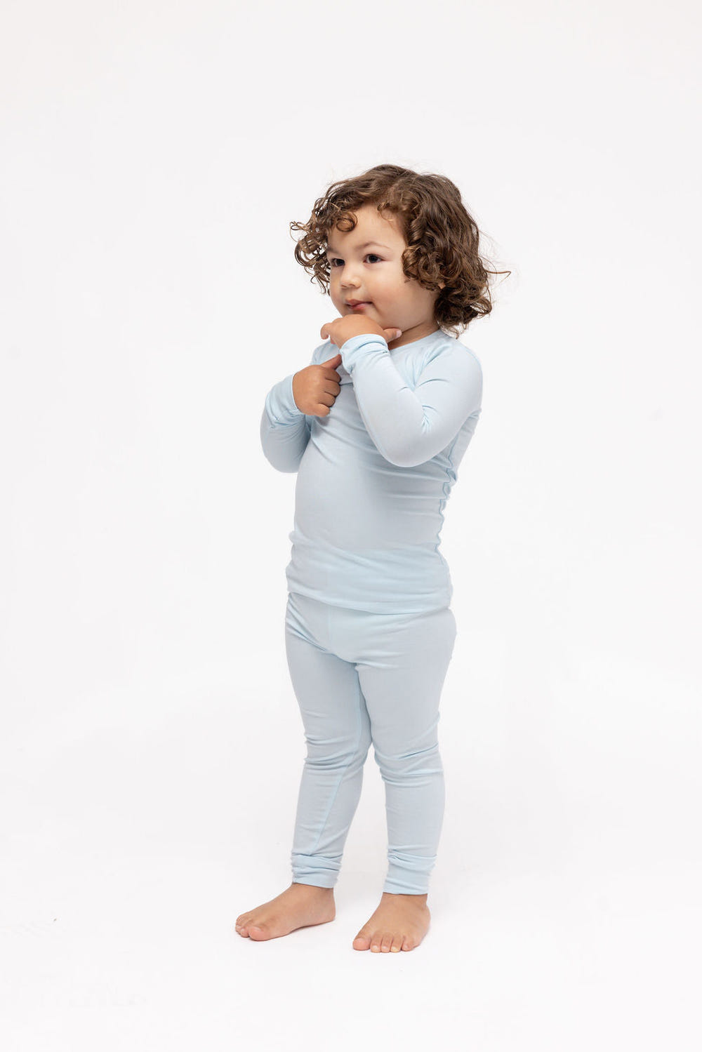 Dove CloudBlend™ Long Sleeve Pajamas Set for babies and toddlers in soft, cozy fabric. Perfect for sleep and comfort.
