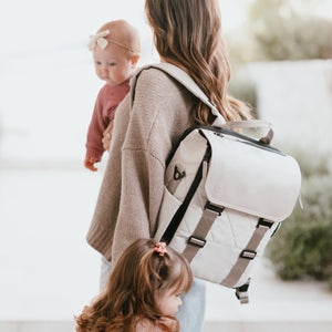 Willow Diaper Backpack – Sustainable, Multi-Functional Diaper Bag with Changing Station