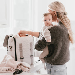Willow Diaper Backpack – Sustainable, Multi-Functional Diaper Bag with Changing Station