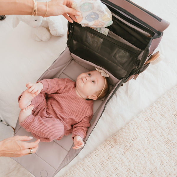 Willow Diaper Backpack – Sustainable, Multi-Functional Diaper Bag with Changing Station