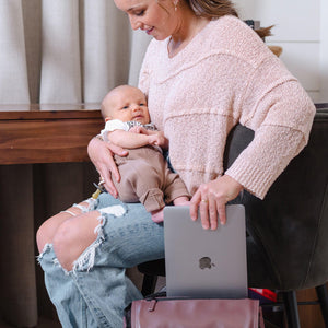 Willow Diaper Backpack – Sustainable, Multi-Functional Diaper Bag with Changing Station