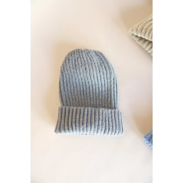 Super Soft Cream Beanie for Adults