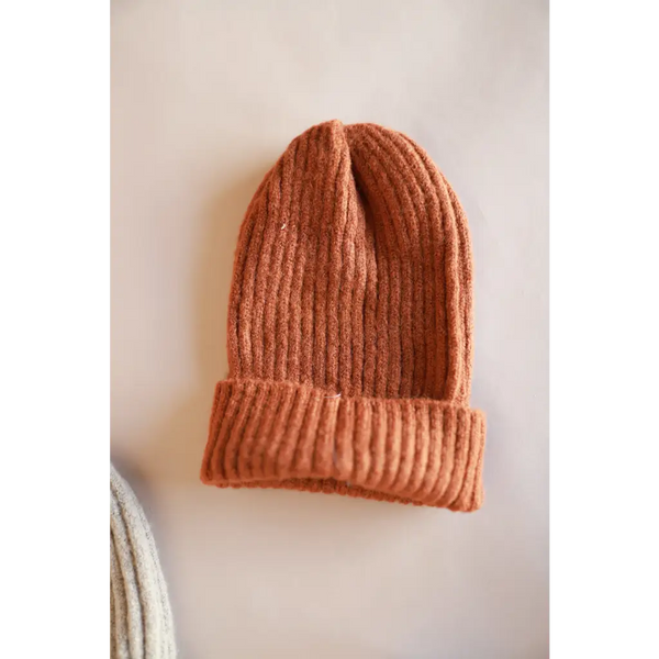 Super Soft Cream Beanie for Adults