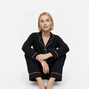 Tencel Modal Long Sleeve Pajama Set