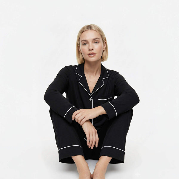Tencel Modal Long Sleeve Pajama Set