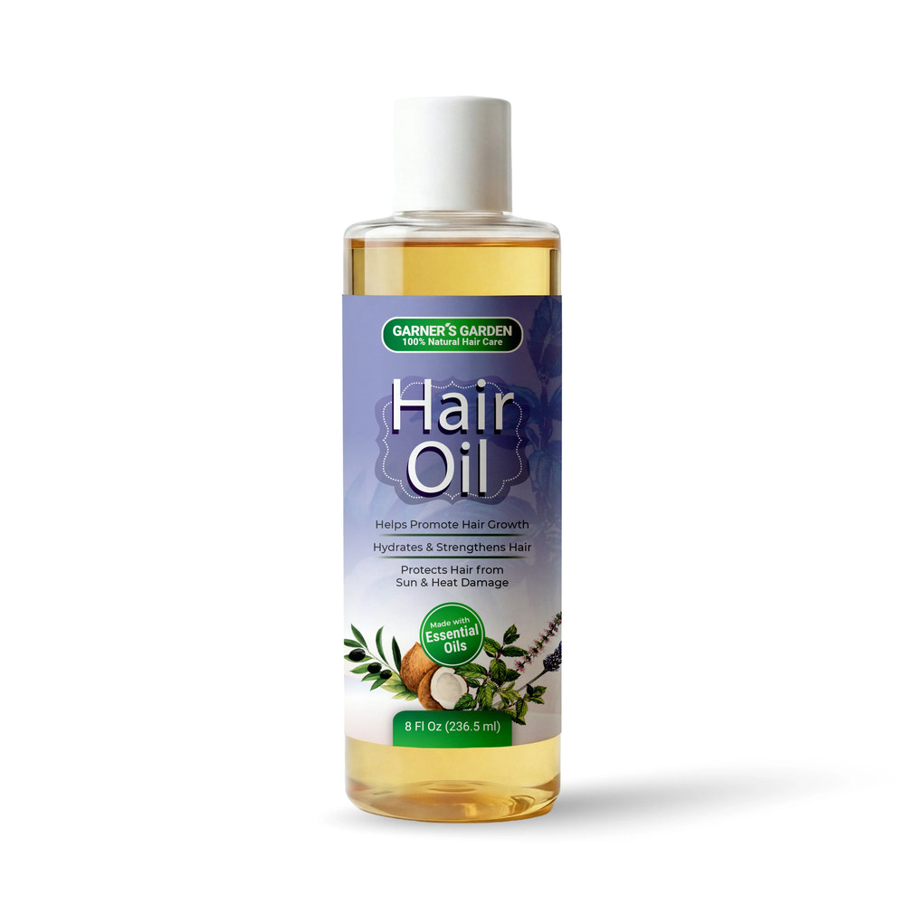Natural Hair Oil for babies, promoting healthy hair growth and nourishment in a gentle, soothing formula.