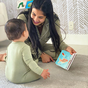 Women's Long Sleeve Pajama Set in Sage