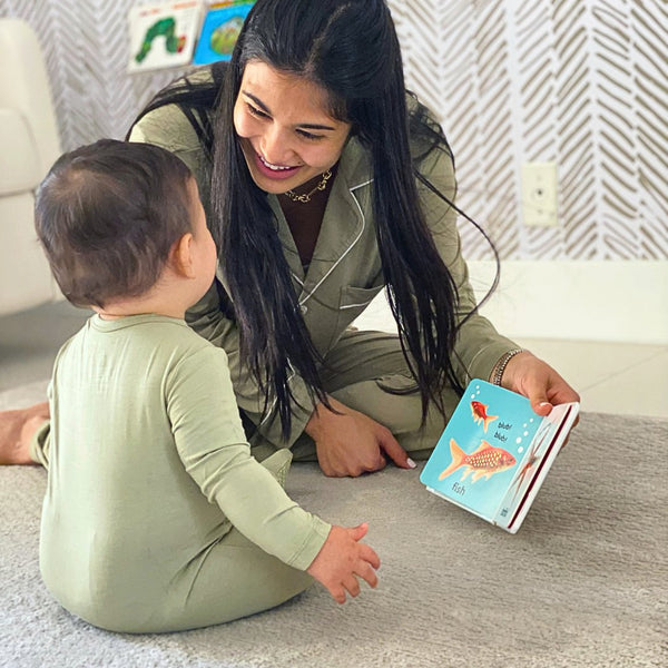 Women's Long Sleeve Pajama Set in Sage