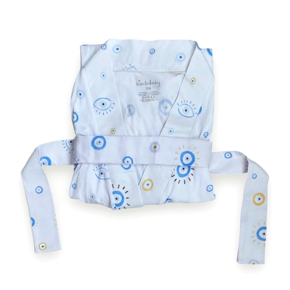 Women's Lounge Robe "Eye See You" - Cozy and stylish apparel for moms and babies. Perfect for lounging at home.