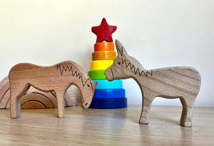 Wooden Farm Animals Set