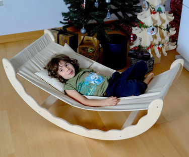 Wooden Hammock for Toddler - MOOGCO Baby