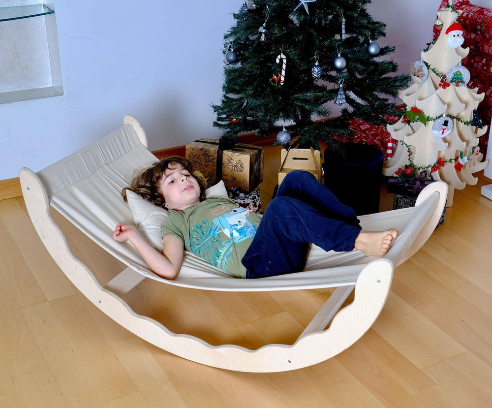 Wooden Hammock for Toddler - MOOGCO Baby