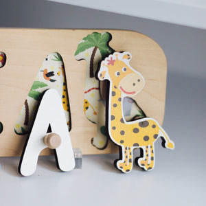 Safari  Name Puzzle