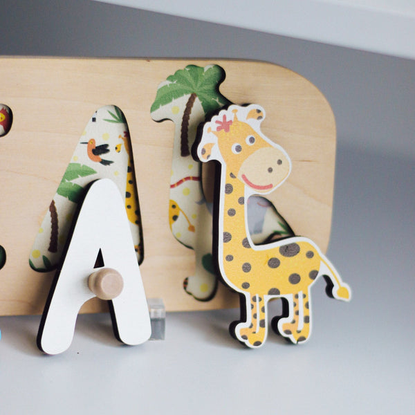 Safari  Name Puzzle