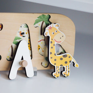 Safari Name Puzzle
