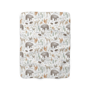 Baby Animals - Vintage Baby Blanket