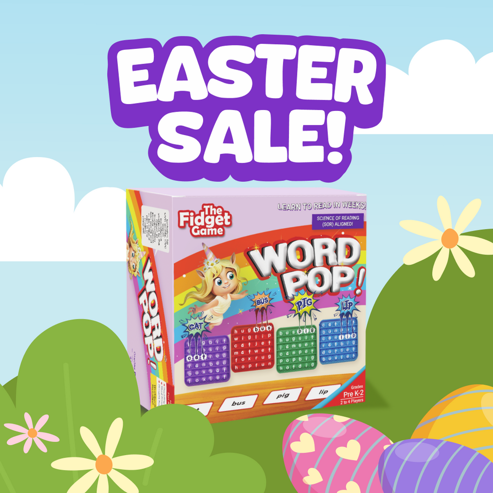 "Word Pop! colorful baby toy for fun learning and entertainment, perfect for early language development."